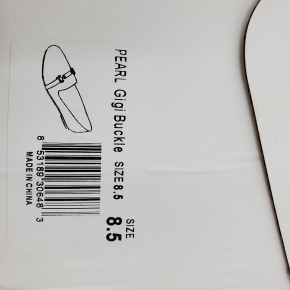 Seven 7 Pearl Gigi Gold Tone Horsebit Buckle Flats Women's Size 8.5 - Picture 7 of 8